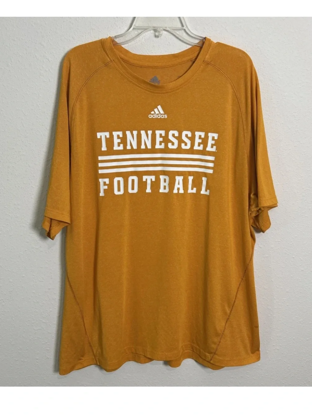Adidas Tennessee Volunteers Football Performance Wear Orange T-Shirt Men’s 2XL